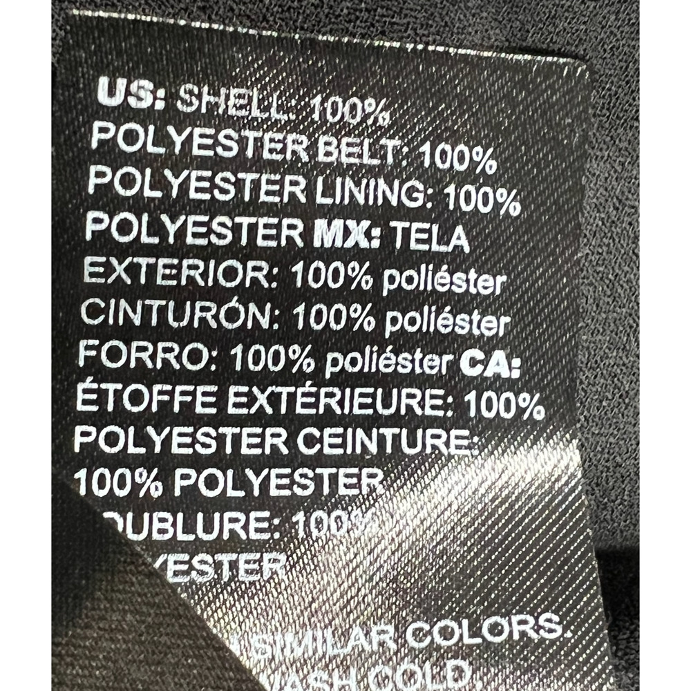 NEW WHITE HOUSE BLACK MARKET WHBM BLACK BEADED GODET DRESS SZ 14 - Picture 11 of 12